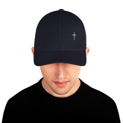 ✝ 1 Peter 3:15 Fitted Twill Cap