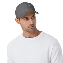 ✝ 1 Peter 2:24 Fitted Twill Cap
