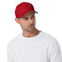 ✝ 1 Peter 4:8 Fitted Twill Cap