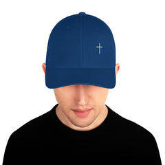 ✝ John 15:13 Fitted Twill Cap