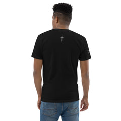 ✝ John 15:13 Tee (White Print)