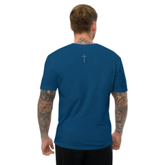 Simple Cross ✝ Tee (Grey Print)