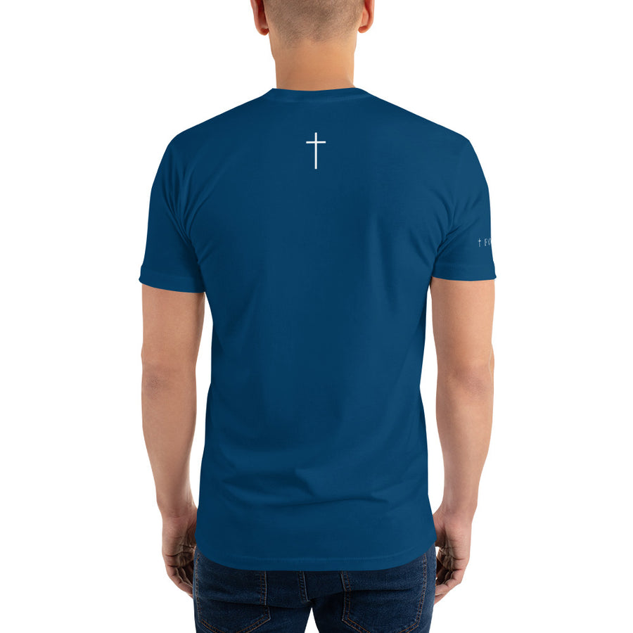 Daily Cross ✝ Tee (White Print)