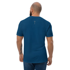1 Peter 3:18 Tee (Grey Print)