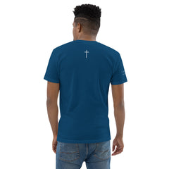 ✝ Matthew 4:19 Tee (White Print)