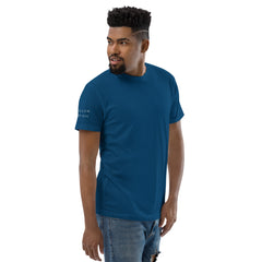 ✝ John 15:13 Tee (White Print)