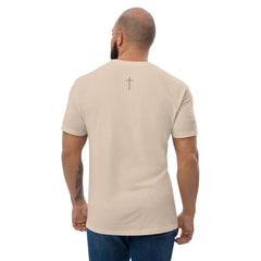 1 Peter 3:18 Tee (Grey Print)