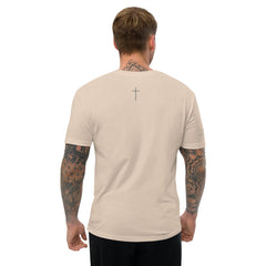 ✝ Matthew 5:44 Tee (Grey Print)