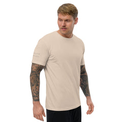 ✝ John 15:13 Tee (Grey Print)
