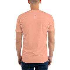 ✝ John 16:33 Tee (Grey Print)