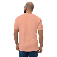 1 Peter 3:18 Tee (Grey Print)