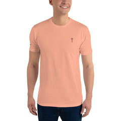 Simple Cross ✝ Tee (Black Print)