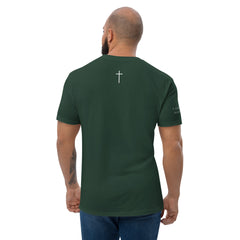 ✝ Matthew 6:33 Tee (White Print)