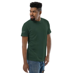 ✝ Matthew 4:19 Tee (White Print)