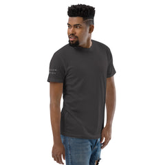 ✝ John 15:13 Tee (White Print)