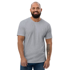Simple Cross ✝ Tee (White Embroidery)
