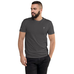 Simple Cross ✝ Tee (White Print)