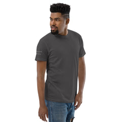 ✝ John 15:13 Tee (White Print)