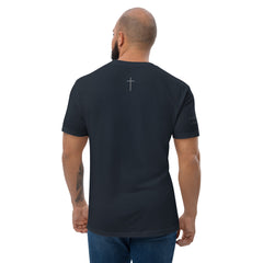 1 Peter 2:24 Tee (Grey Print)