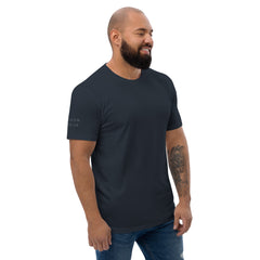 1 Peter 3:18 Tee (Grey Print)