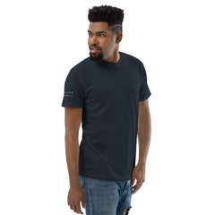✝ Matthew 4:19 Tee (White Print)