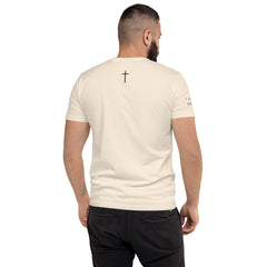 ✝ John 16:33 Tee (Black Print)