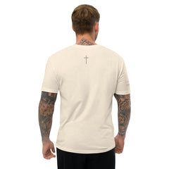 ✝ John 14:27 Tee (Grey Print)