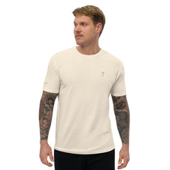 Simple Cross ✝ Tee (Grey Print)