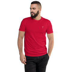 Simple Cross ✝ Tee (White Print)