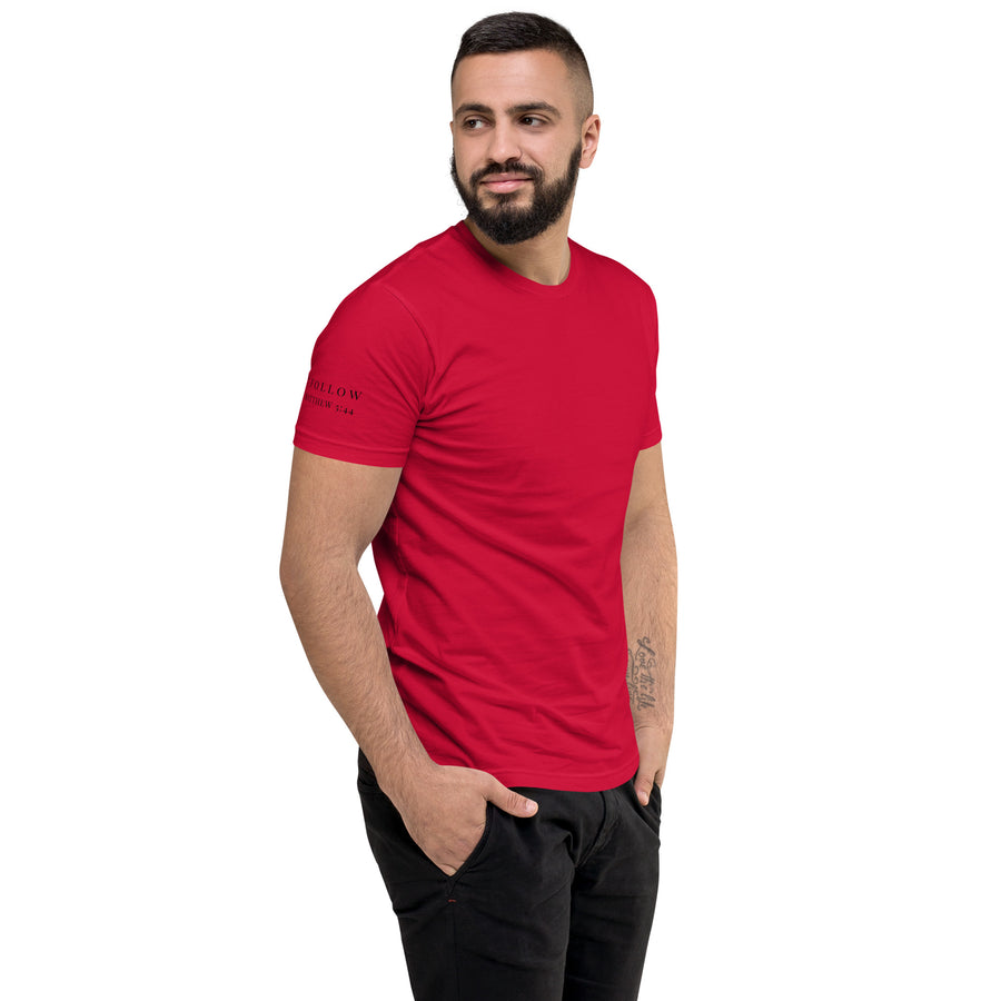 ✝ Matthew 5:44 Tee (Black Print)