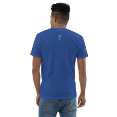 ✝ John 15:13 Tee (White Print)