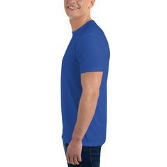 Apostle Tee — Right Sleeve — Royal Blue / Grey Print