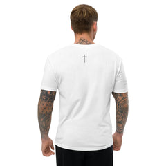 ✝ Matthew 4:19 Tee (Grey Print)