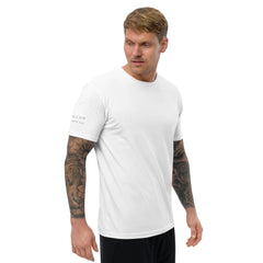 ✝ Matthew 5:44 Tee (Grey Print)